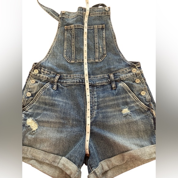 Silver Jeans Co. Denim Shortalls Size Small/Medium - Picture 10 of 16